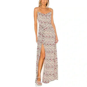 Majorelle x Revolve Talia Leopard Print Maxi Dress